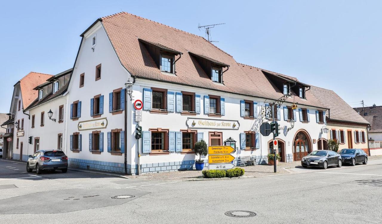 Hotel-Gasthaus "Krone" Boetzingen Exterior foto